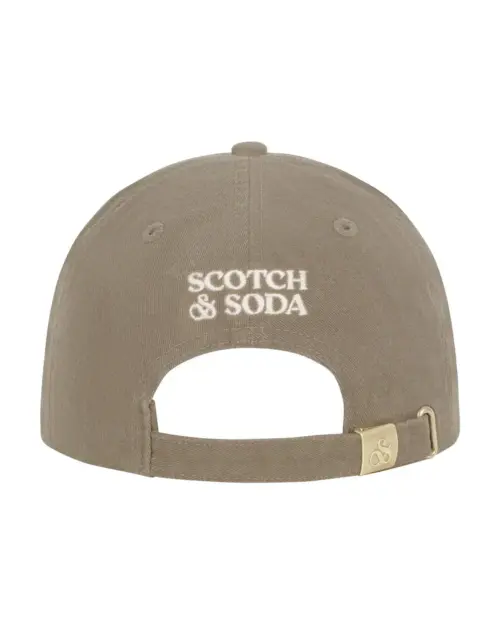 Alternative view of Scotch & Soda SSV7-2308 Cotton twill adjustable cap Taupe