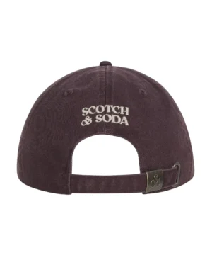 Alternative view of Scotch & Sodassv7-2308 Cotton twill adjustable cap, Maroon