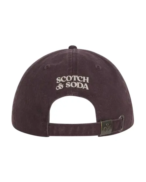 Alternative view of Scotch & Soda SSv7-2308 Cotton twill adjustable cap Maroon