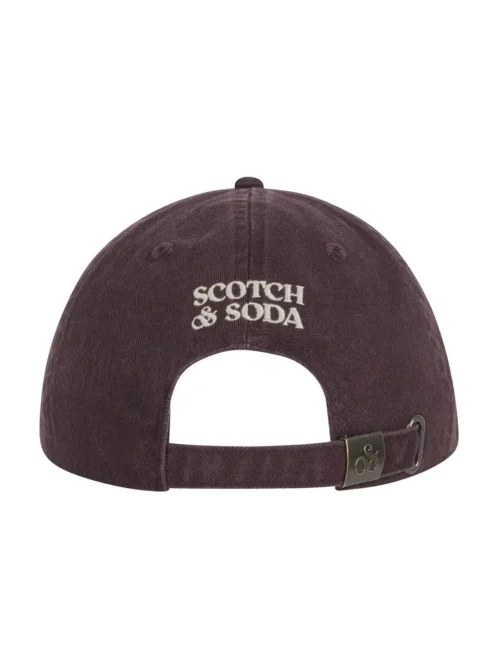 Alternative view of Scotch & Soda SSv7-2308 Cotton twill adjustable cap Maroon