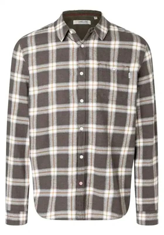 Timezone 23-10152-00-1125- Check classic flannel shirt - Image 5