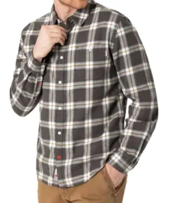 Timezone 23-10152-00-1125- Check classic flannel shirt