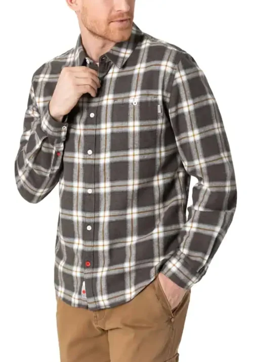 Timezone Check classic flannel shirt 23-10152-00-1125