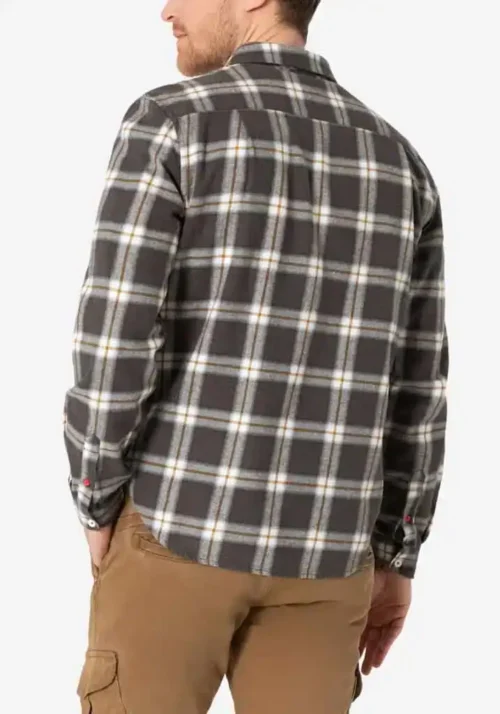 Timezone  Check classic flannel shirt 23-10152-00-1125 - Image 4