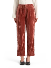 Scotch & Soda 178117 Lace trimmed velvet pant