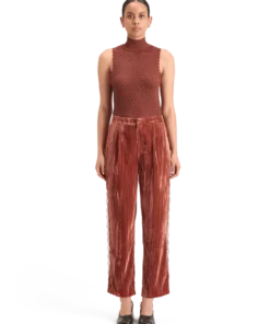 Alternative view of Scotch & Soda 178196 Metallic pointelle knitted tank