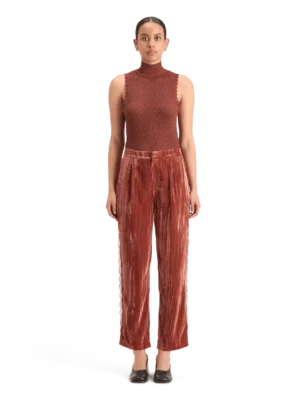 Alternative view of Scotch & Soda 178196 Metallic pointelle knitted tank