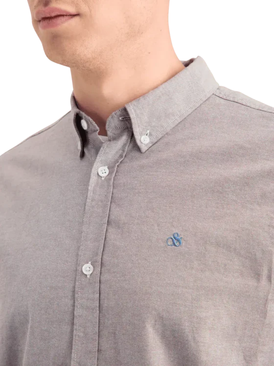 Scotch & Soda 178705 Essential Oxford Solid - Image 4