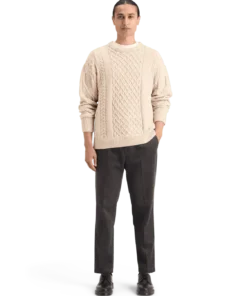 Alternative view of Scotch & Soda 178830 Round neck dropped shoulder Chenille knit