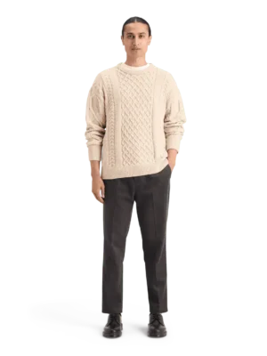 Alternative view of Scotch & Soda 178830 Round neck dropped shoulder Chenille knit