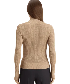Alternative view of Scotch & Soda 178902   Metallic pointelle fitted pullover