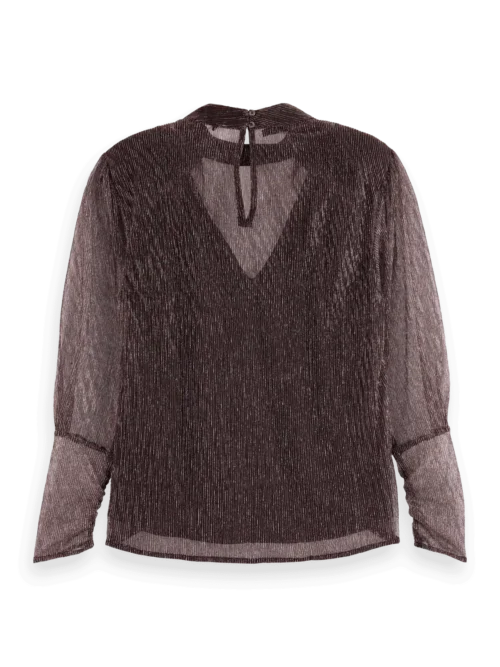 Scotch & Soda 178205 Lurex high neck top image1