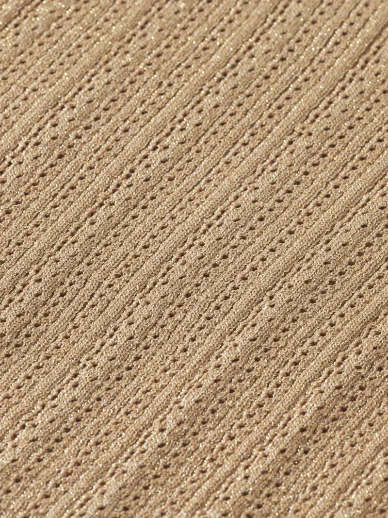 Scotch & Soda 178902   Metallic pointelle fitted pullover - Image 5