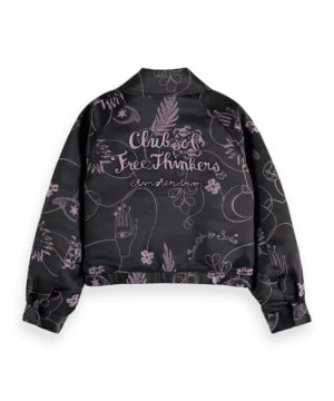 Alternative view of Scotch &Soda 178076 Jacquard Bomber Jacket