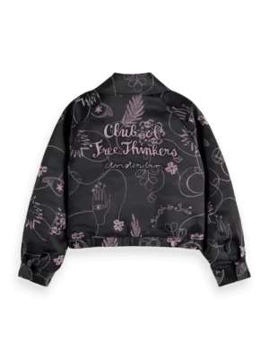 Alternative view of Scotch &Soda 178076 Jacquard Bomber Jacket