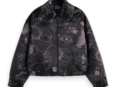 Scotch &Soda 178076 Jacquard Bomber Jacket