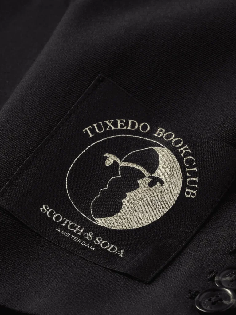 Scotch & Soda 178105 Tuxedo single breasted blazer - Image 3