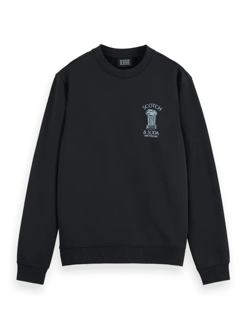Scotch & Soda 179897 Sweatshirt with left chest artwork - Image 5