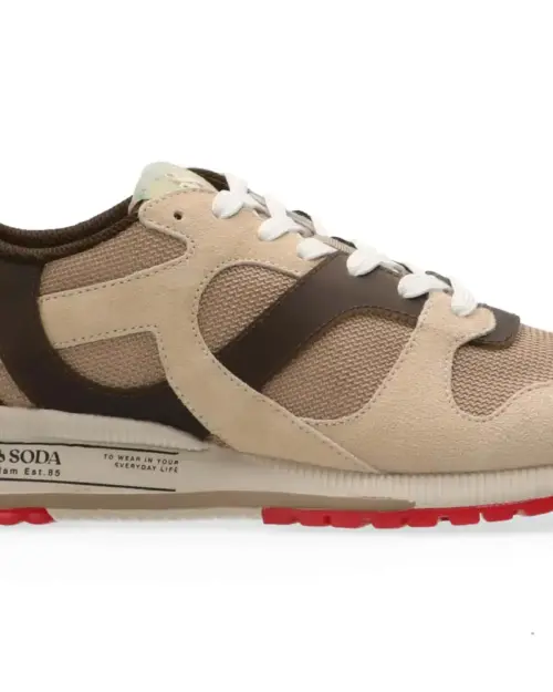 Scotch & Soda MEN Vivex Suede low trainers beige