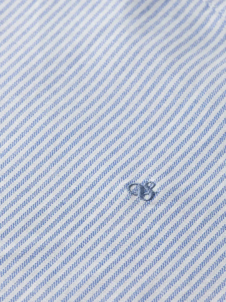 Scotch & Soda 179235 :  Essential girlfriend poplin shirt, Pinstripe - Image 4
