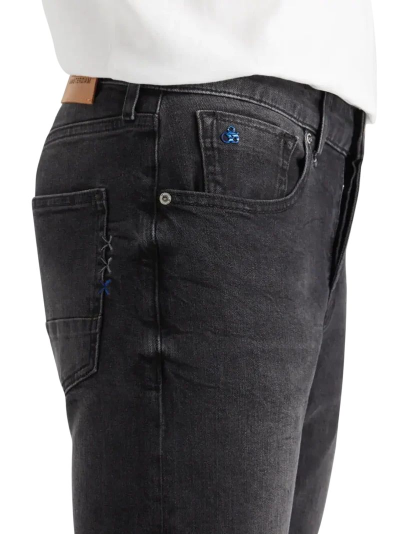 Scotch & Soda 181849 Ralston  slim jeans- Black night - Image 5