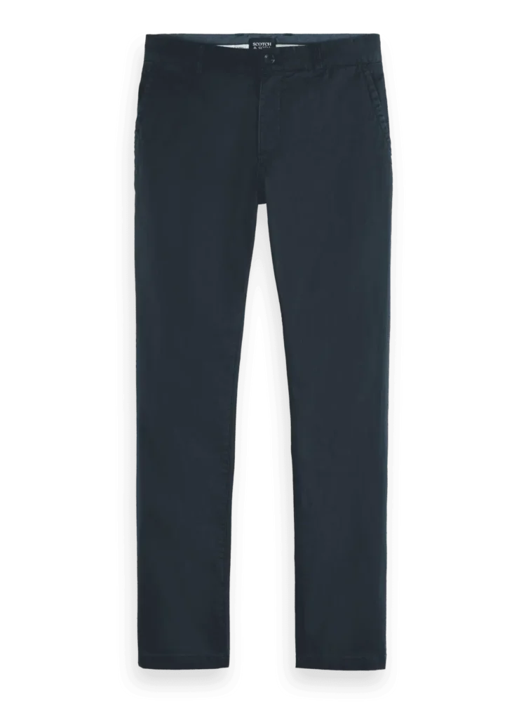 Scotch & Soda 179177 Mott stretch chino Navy - Image 6