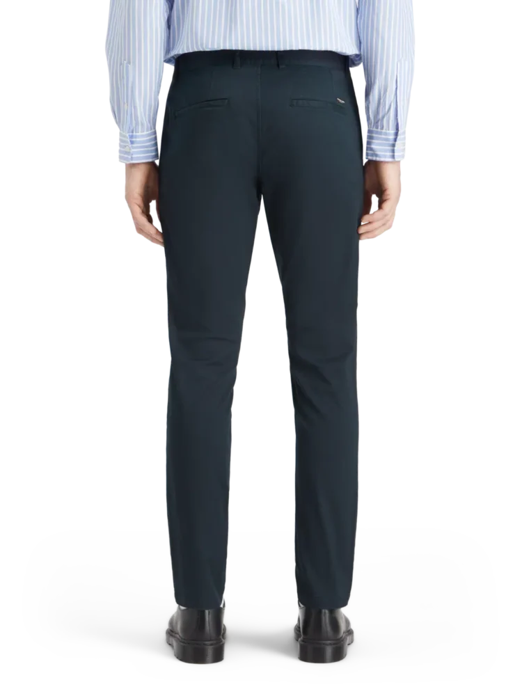 Scotch & Soda 179177 Mott stretch chino Navy - Image 4