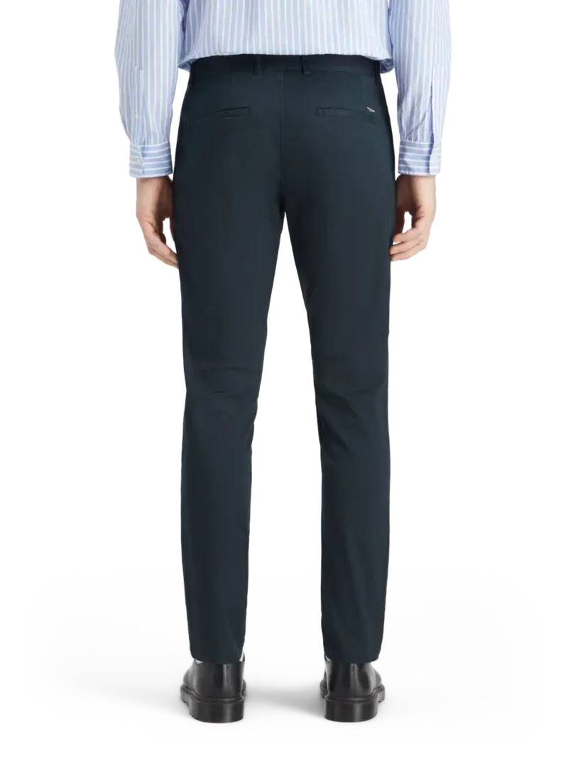 Scotch & Soda 179177 Mott stretch chino Navy - Image 4