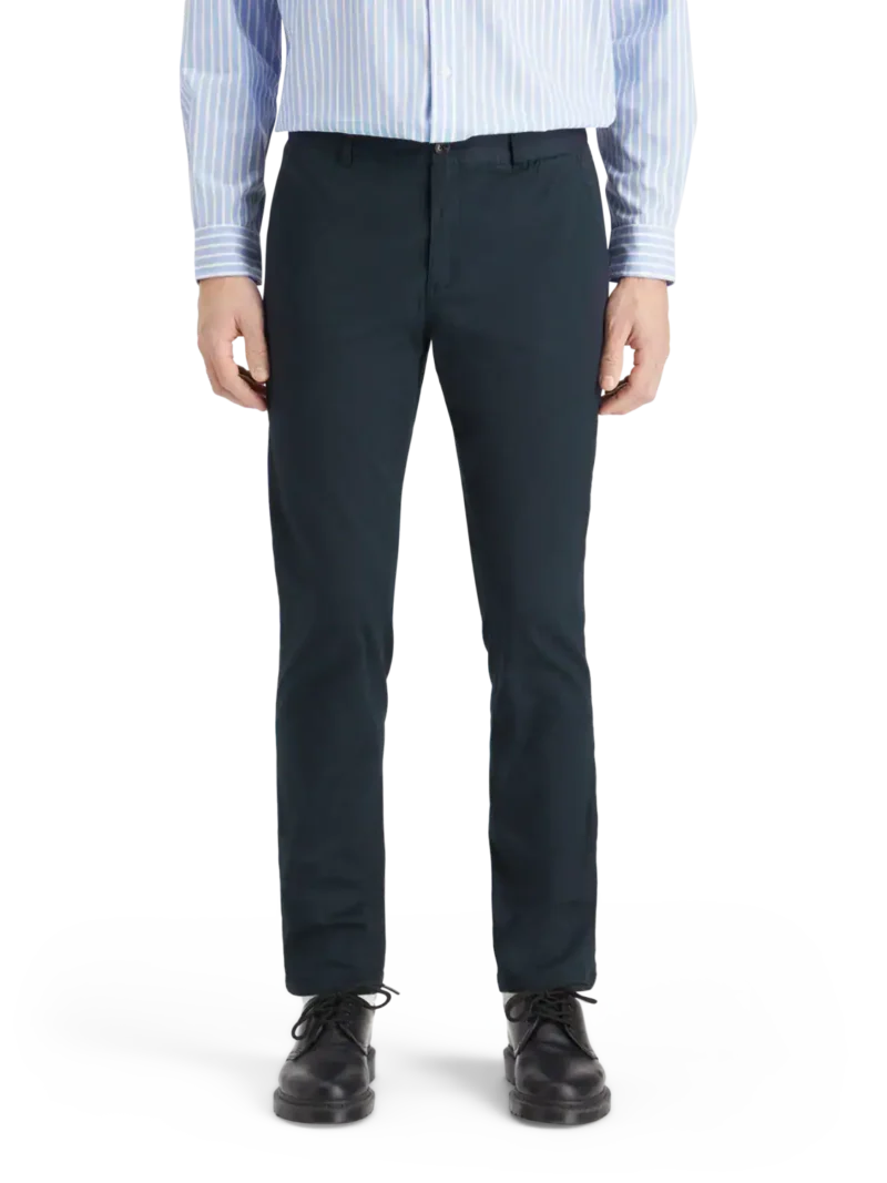 Scotch & Soda 179177 Mott stretch chino Navy