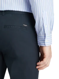 Alternative view of Scotch & Soda 179177 Mott stretch chino Navy