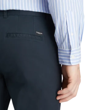 Alternative view of Scotch & Soda 179177 Mott stretch chino Navy
