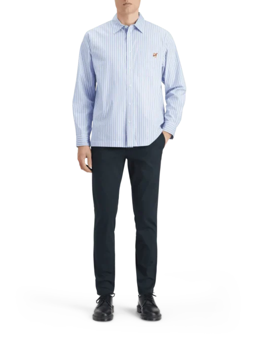 Scotch & Soda 179177 Mott stretch chino Navy - Image 3