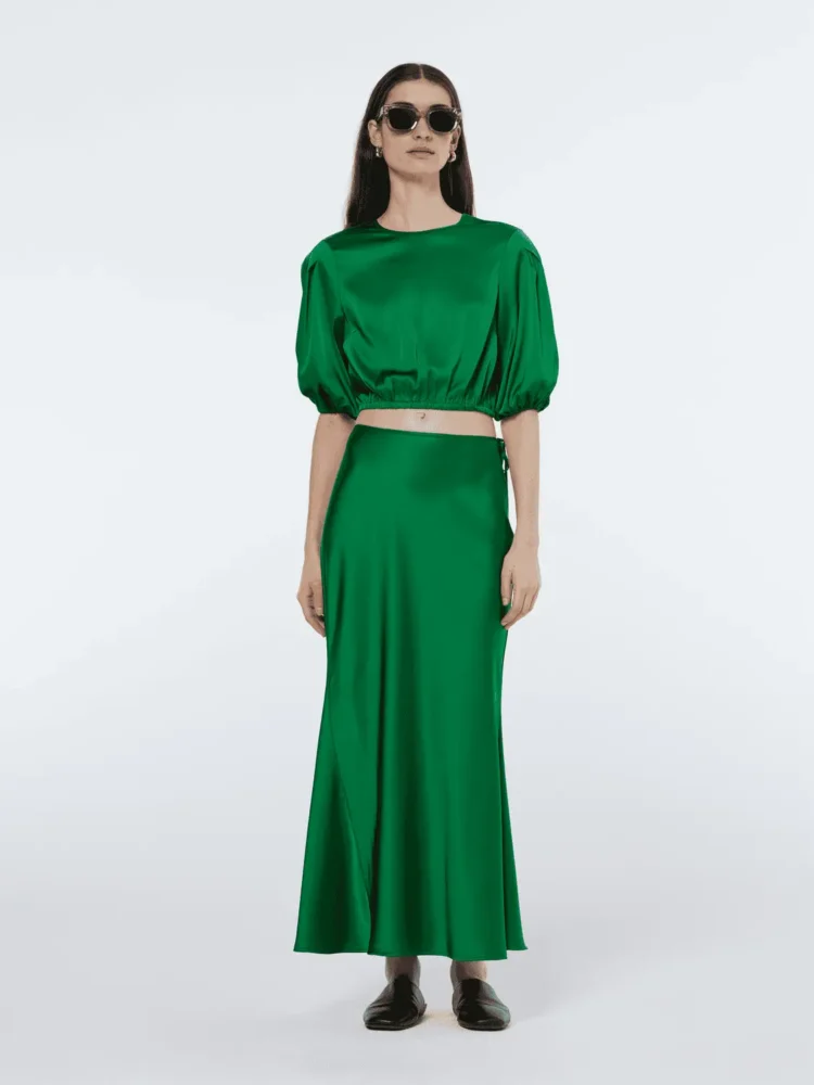 Scotch & Soda 179567 Midi bias skirt - Image 2