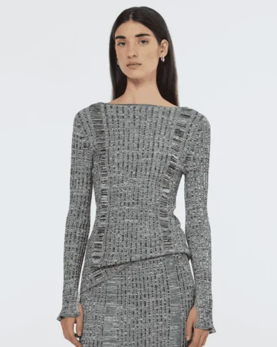 Alternative view of Scotch &Soda 179571 Ribbed knitted pullover