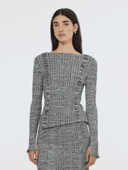 Alternative view of Scotch &Soda 179571 Ribbed knitted pullover