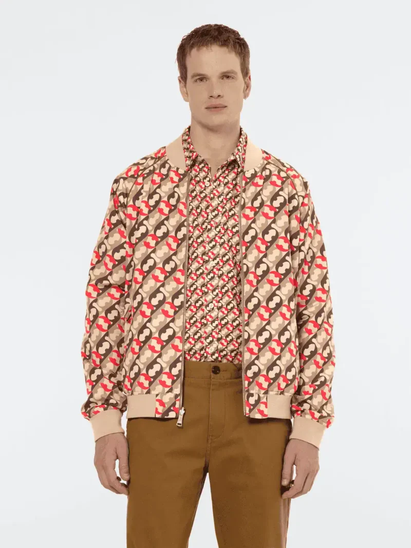 Scotch & Soda 179812 Reversible bomber Bordeaux
