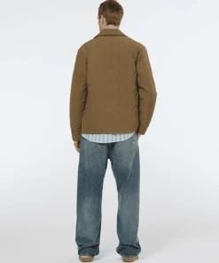 Alternative view of Scotch & Soda 179816 Geometric quilted coat