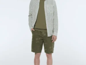 Scotch & Soda 179877 Crinkle striped shirt
