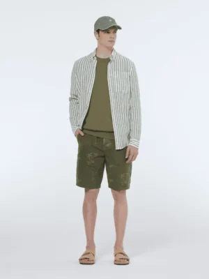 Scotch & Soda 179877 Crinkle striped shirt