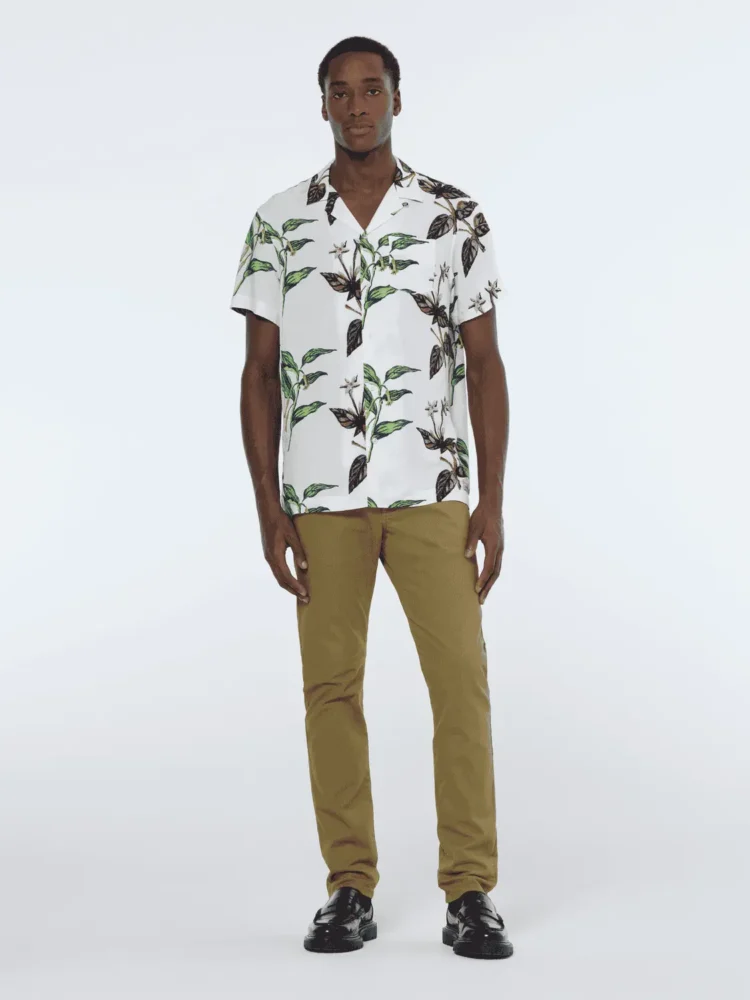 Scotch & Soda 179882 Leafs white AOP