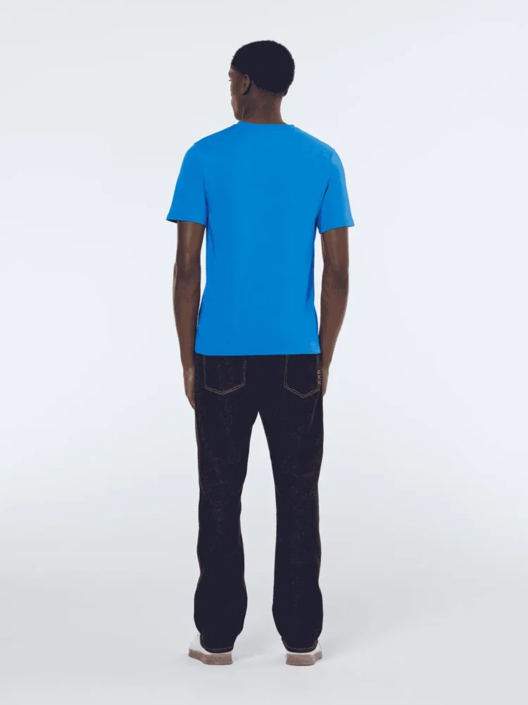 Scotch & Soda 179935 Logo t-shirt League blue - Image 3