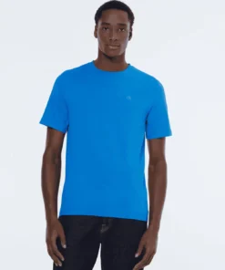 Scotch & Soda 179935 Logo t-shirt League blue