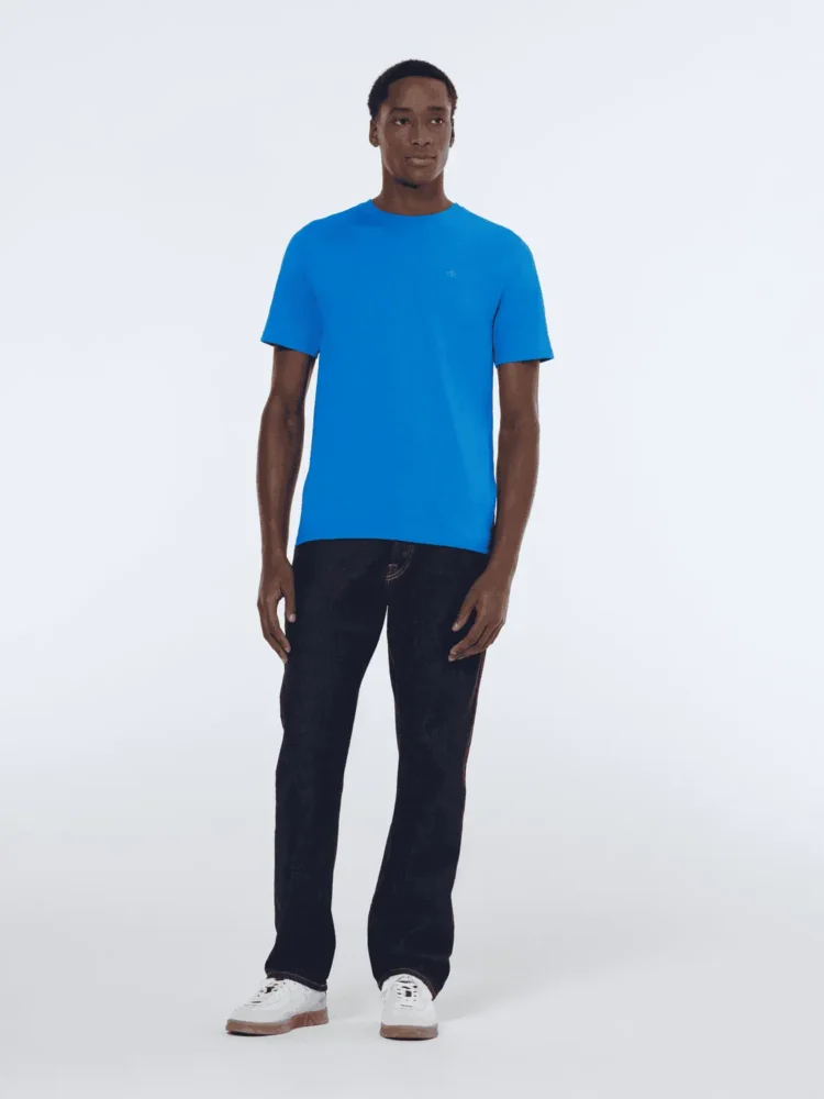 Scotch & Soda 179935 Logo t-shirt League blue - Image 2