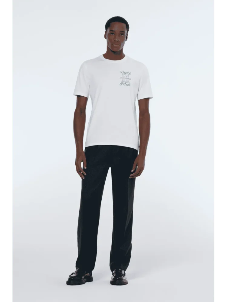 Scotch & Soda 179943 Left chest artwork t-shirt White - Image 2
