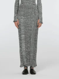 Scotch &Soda 180453 Maxi ribbed knitted skirt