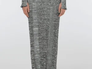 Scotch &Soda 180453 Maxi ribbed knitted skirt