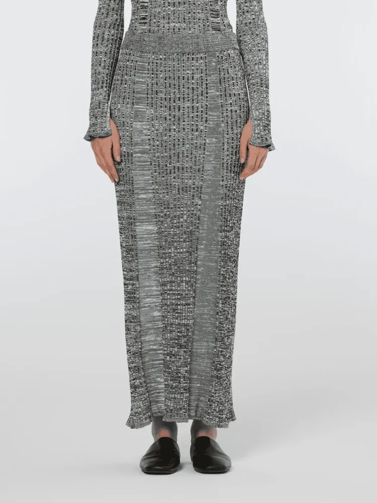 Scotch &Soda 180453 Maxi ribbed knitted skirt