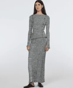 Alternative view of Scotch &Soda 180453 Maxi ribbed knitted skirt