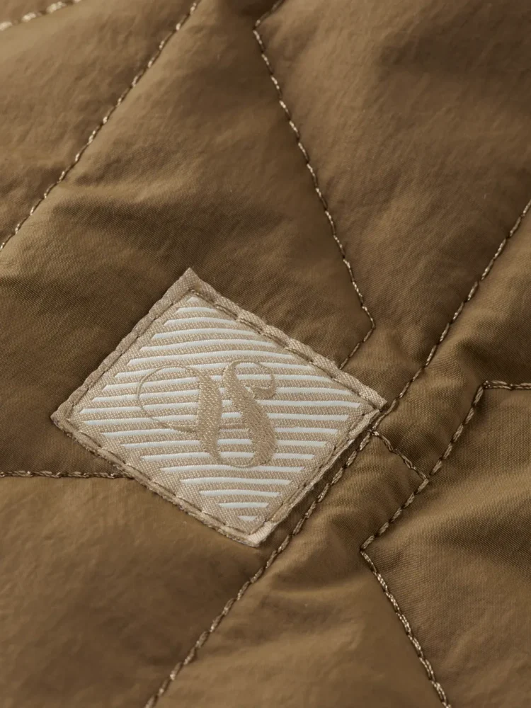 Scotch & Soda 179816 Geometric quilted coat - Image 4