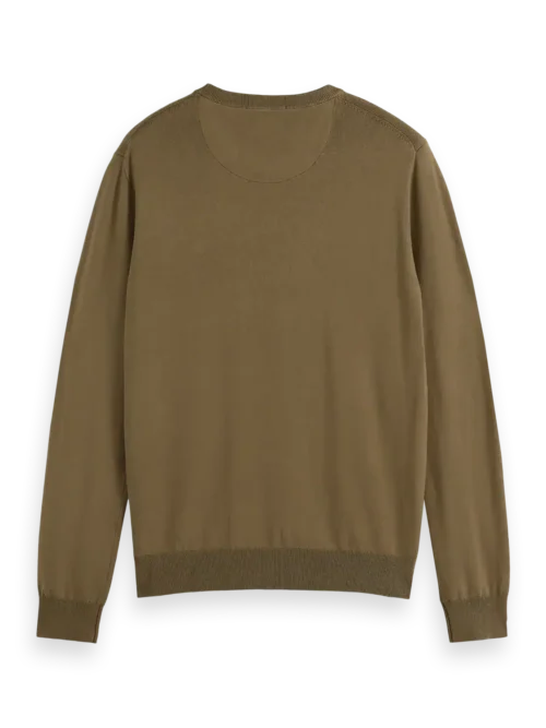Scotch & Soda 179906 Viscose crewneck Golden brown - Image 4